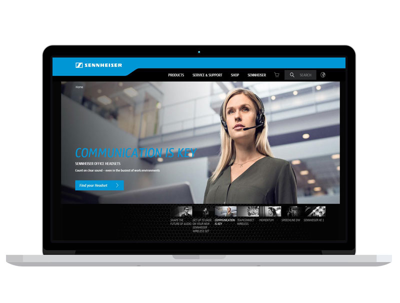 德國音樂設(shè)備公司官網(wǎng)高端設(shè)計 B2C高端電子商務(wù)網(wǎng)站策劃