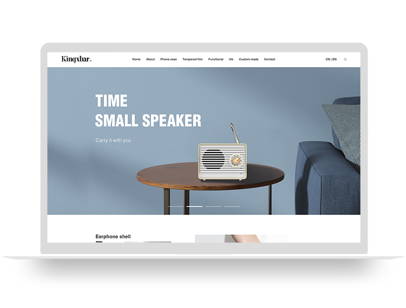 多語言手機配件官網(wǎng)定制 品牌營銷型網(wǎng)站設(shè)計